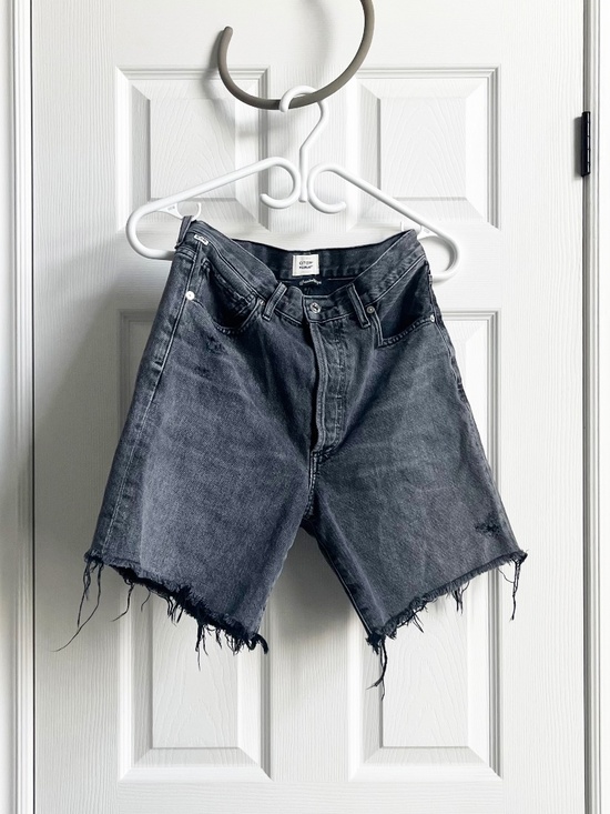 Citizens Of Humanity Pants - LIKE NEW: Citizens of Humanity Black Camilla Thigh Denim Shorts